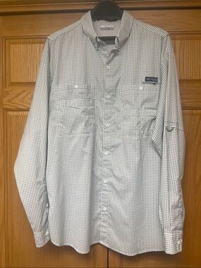 Columbia PFG Plaid Shirt - Size XL